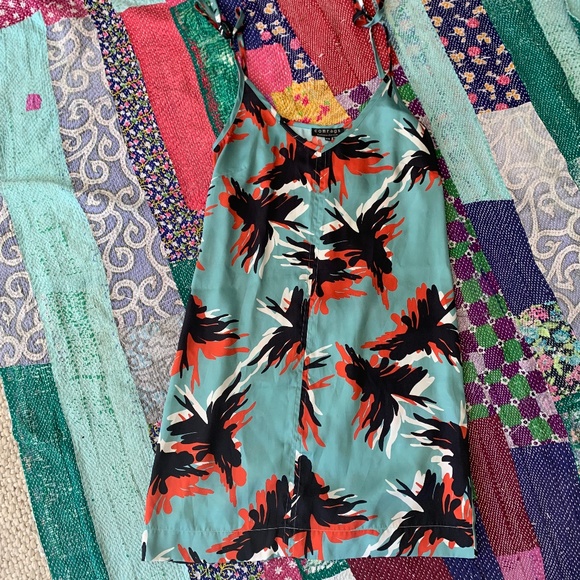 Comrags Blue and red floral slip dress - Picture 10 of 10